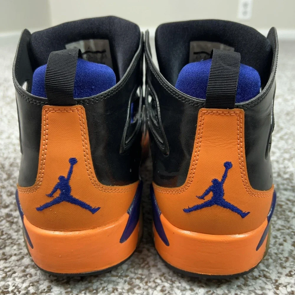 Jordan Shoes Mens Size 9.5 Black Blue Air Jordan Flight Club 91 Basketball Sport